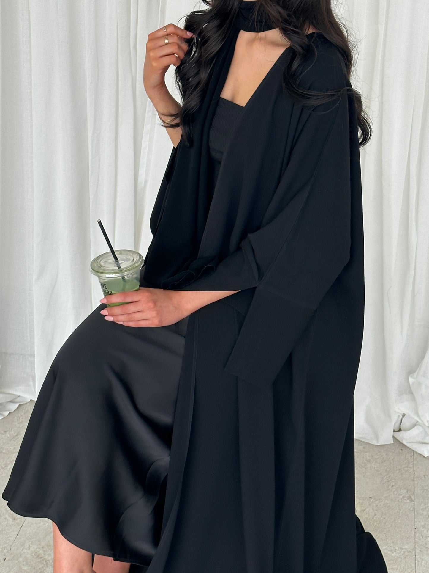 Arwa Pleat | Black