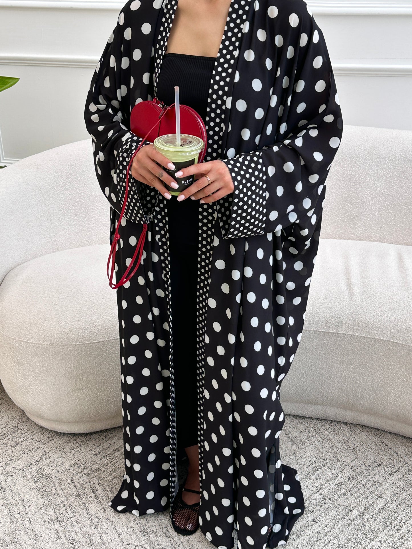 Polka Dot- Black (Shipped 1 week)
