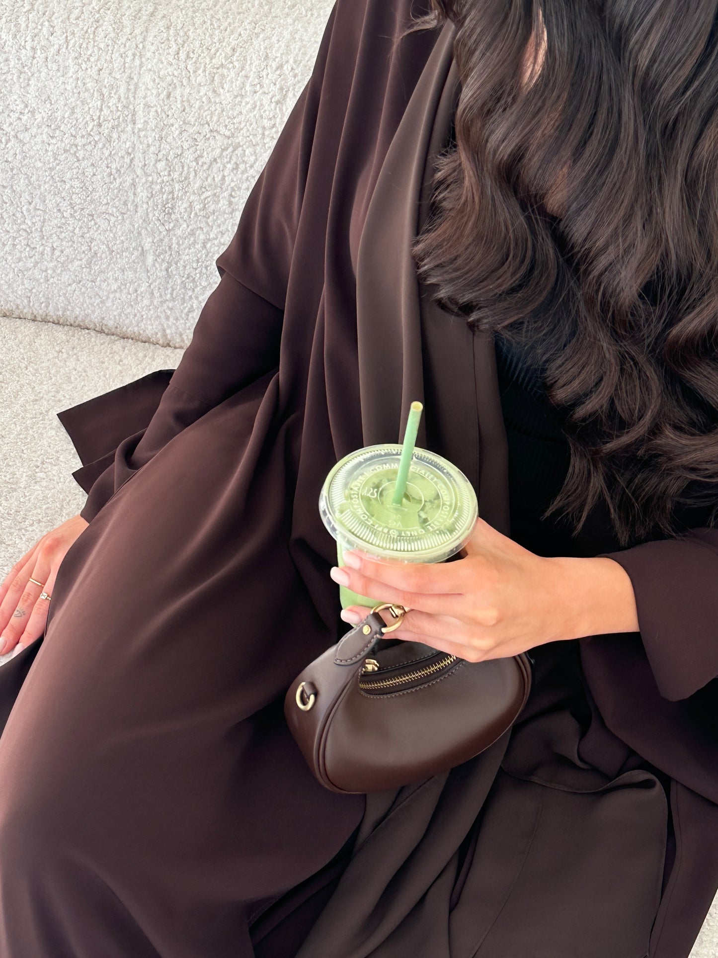 Arwa Pleat | Dark Brown