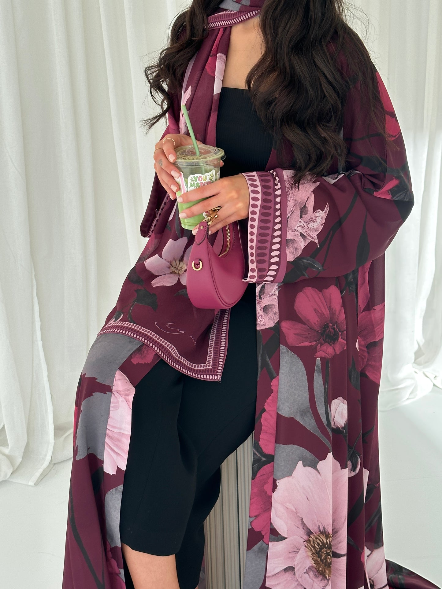 Printed Floral | Magenta (shipped within 2 weeks)