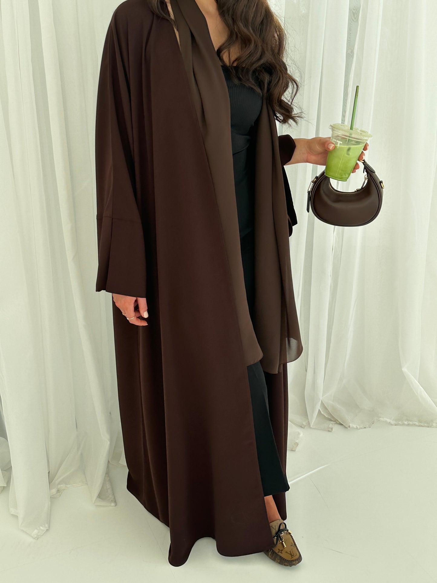 Arwa Pleat | Dark Brown