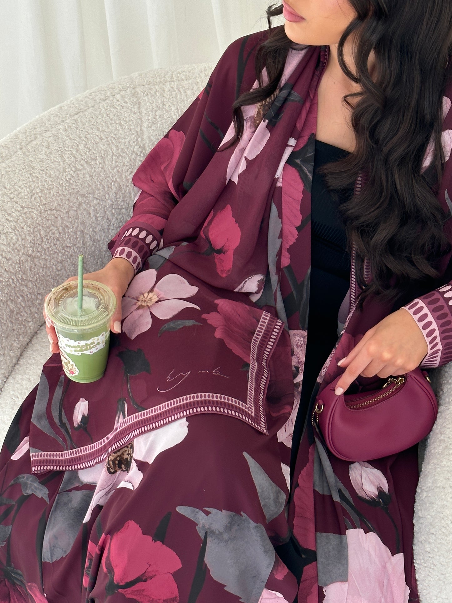 Printed Floral | Magenta (shipped within 2 weeks)