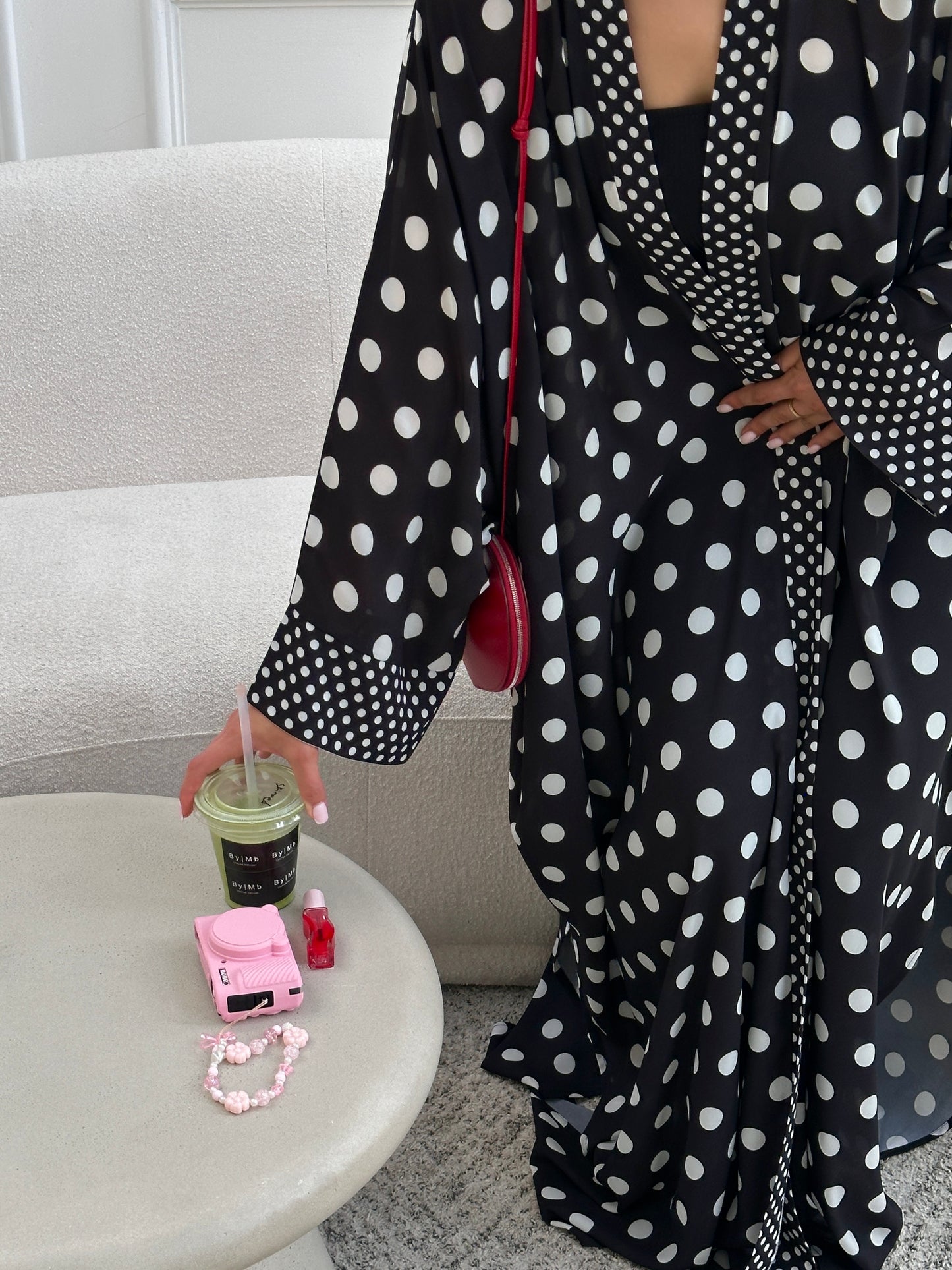 Polka Dot- Black (Shipped 1 week)