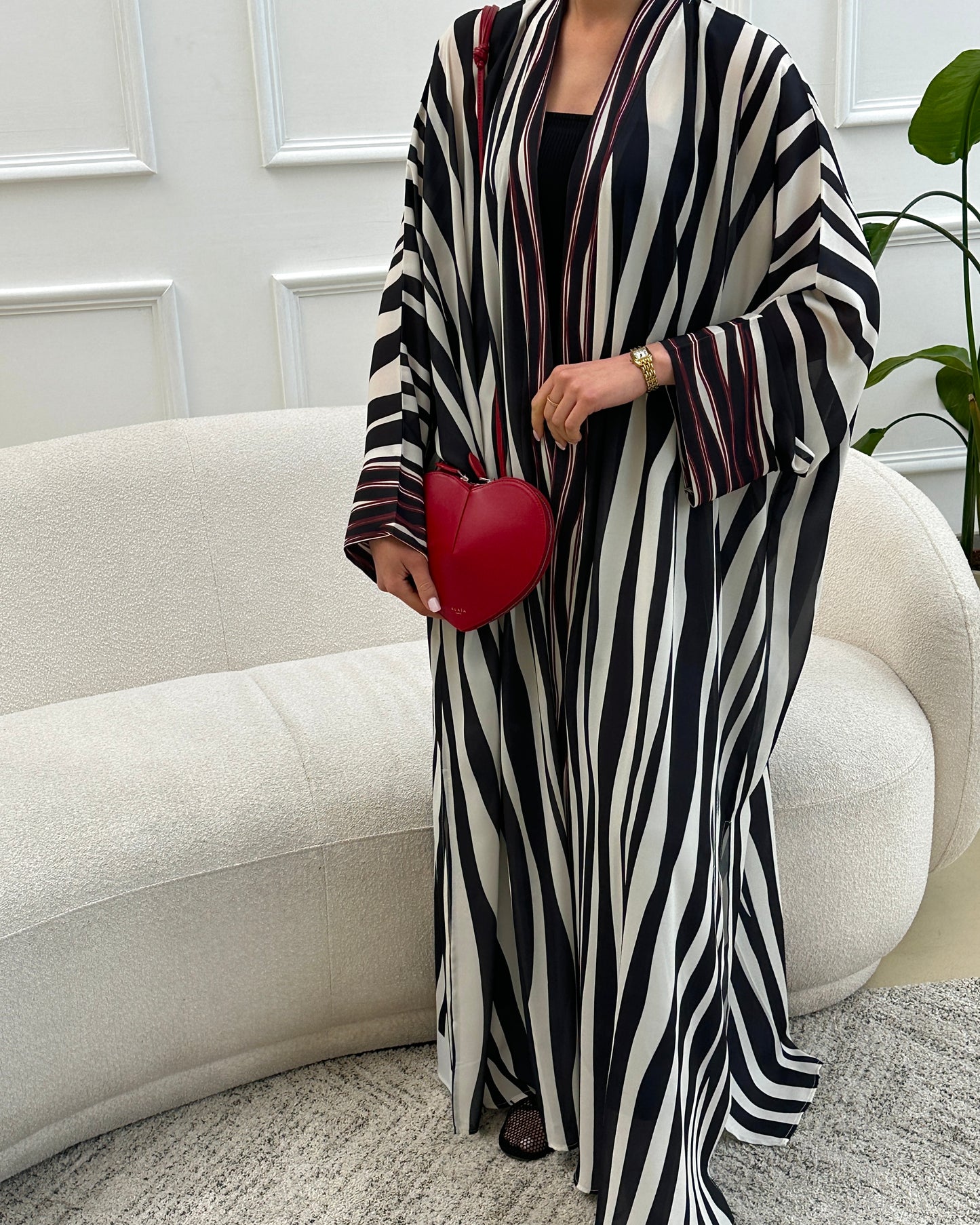 Zebra- Burgundy