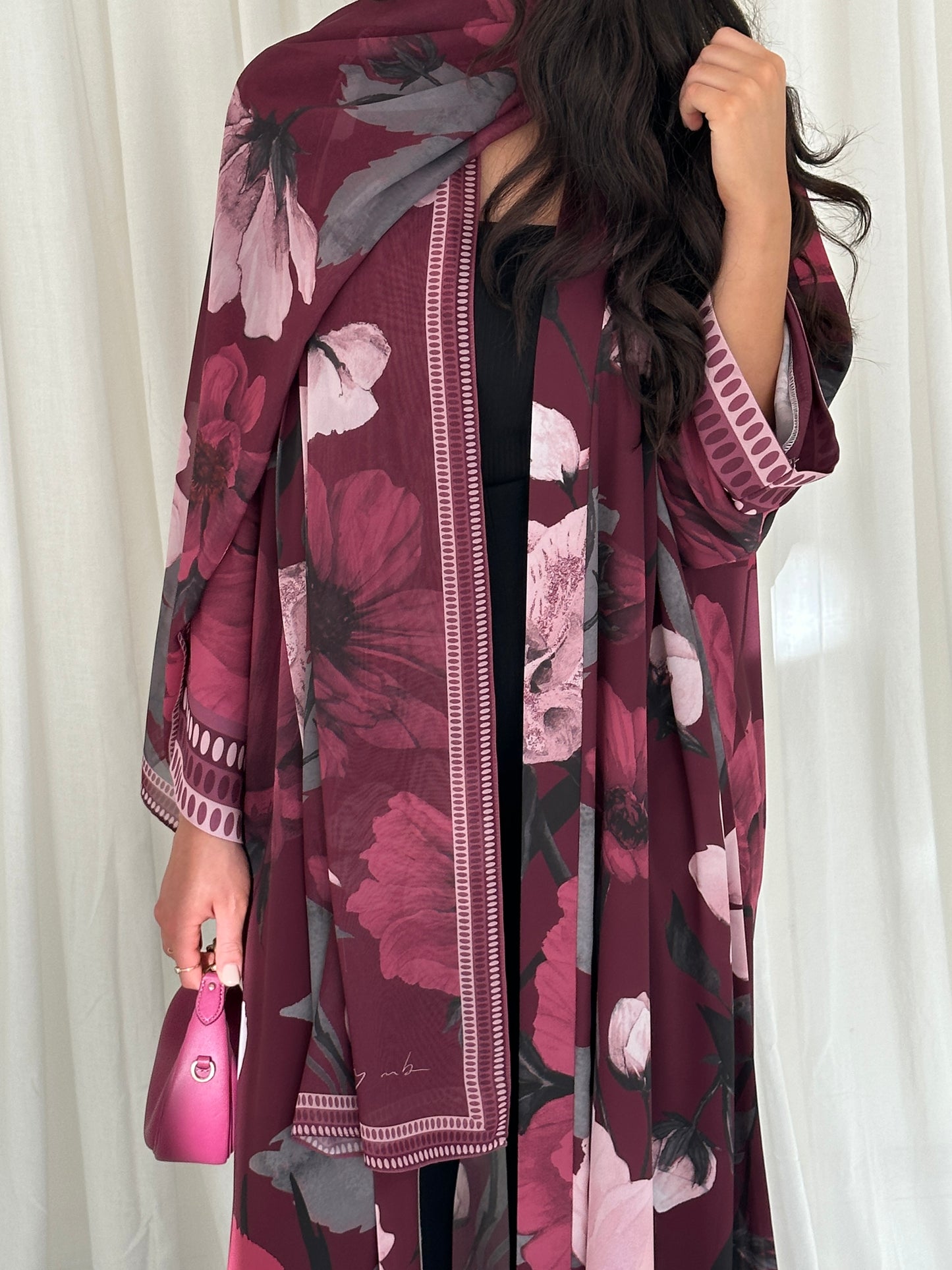 Printed Floral | Magenta (shipped within 2 weeks)