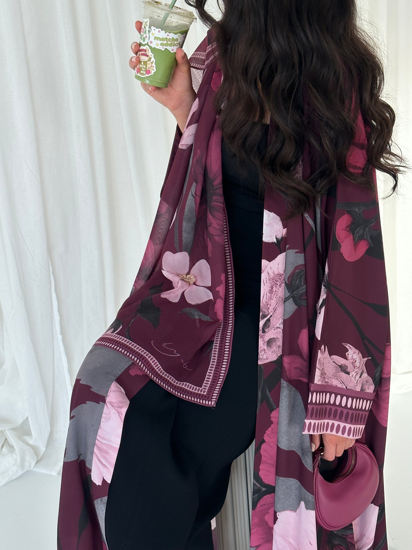 Printed Floral | Magenta (shipped within 2 weeks)