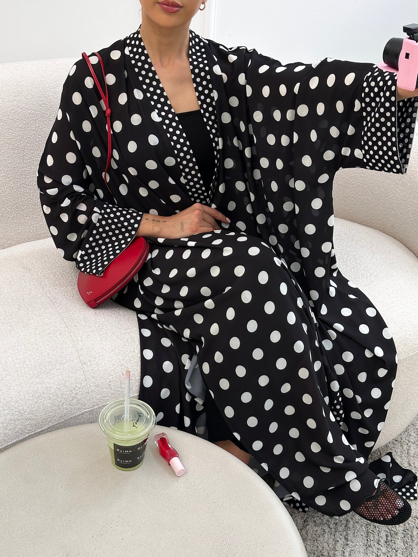 Polka Dot- Black (Shipped 1 week)