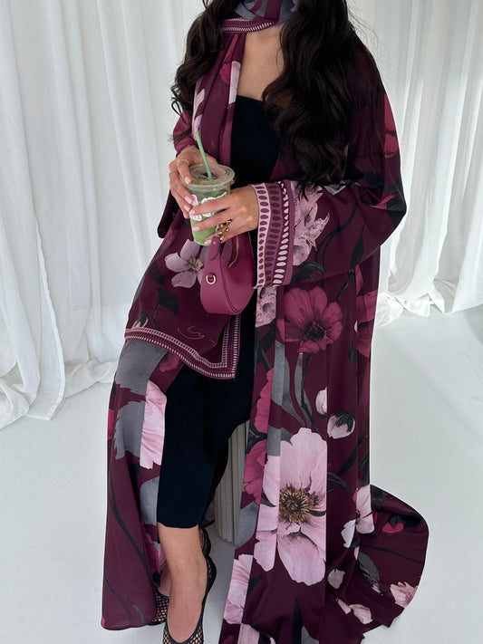 Printed Floral | Magenta (shipped within 2 weeks)