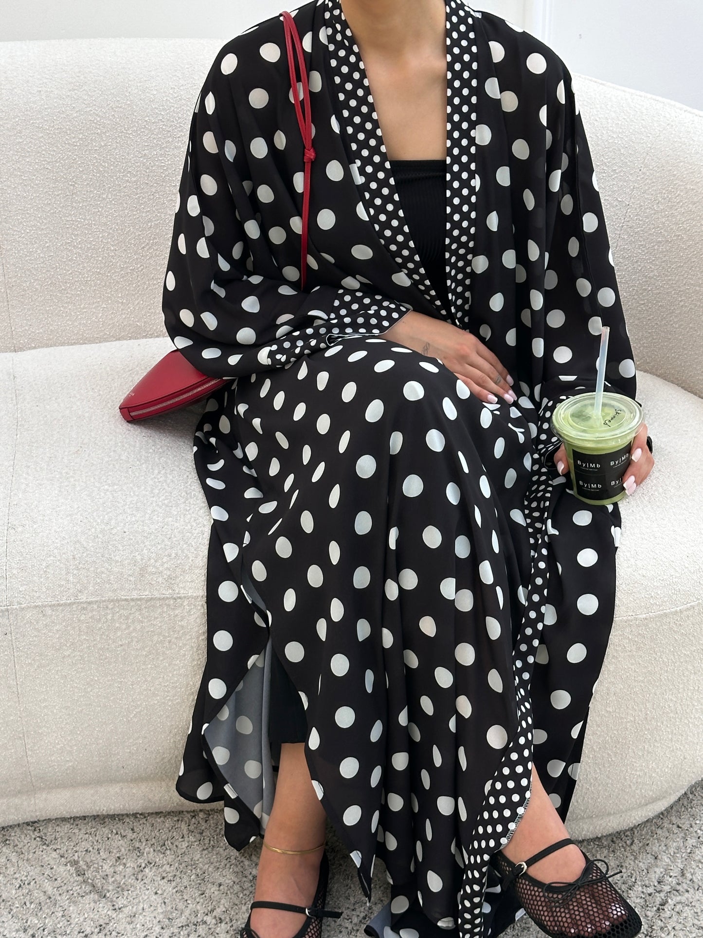 Polka Dot- Black (Shipped 1 week)