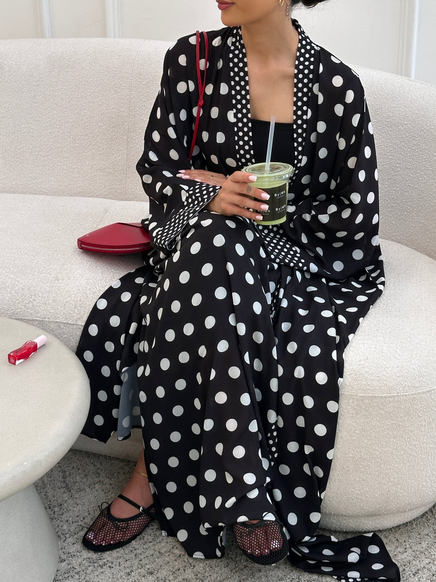 Polka Dot- Black (Shipped 1 week)