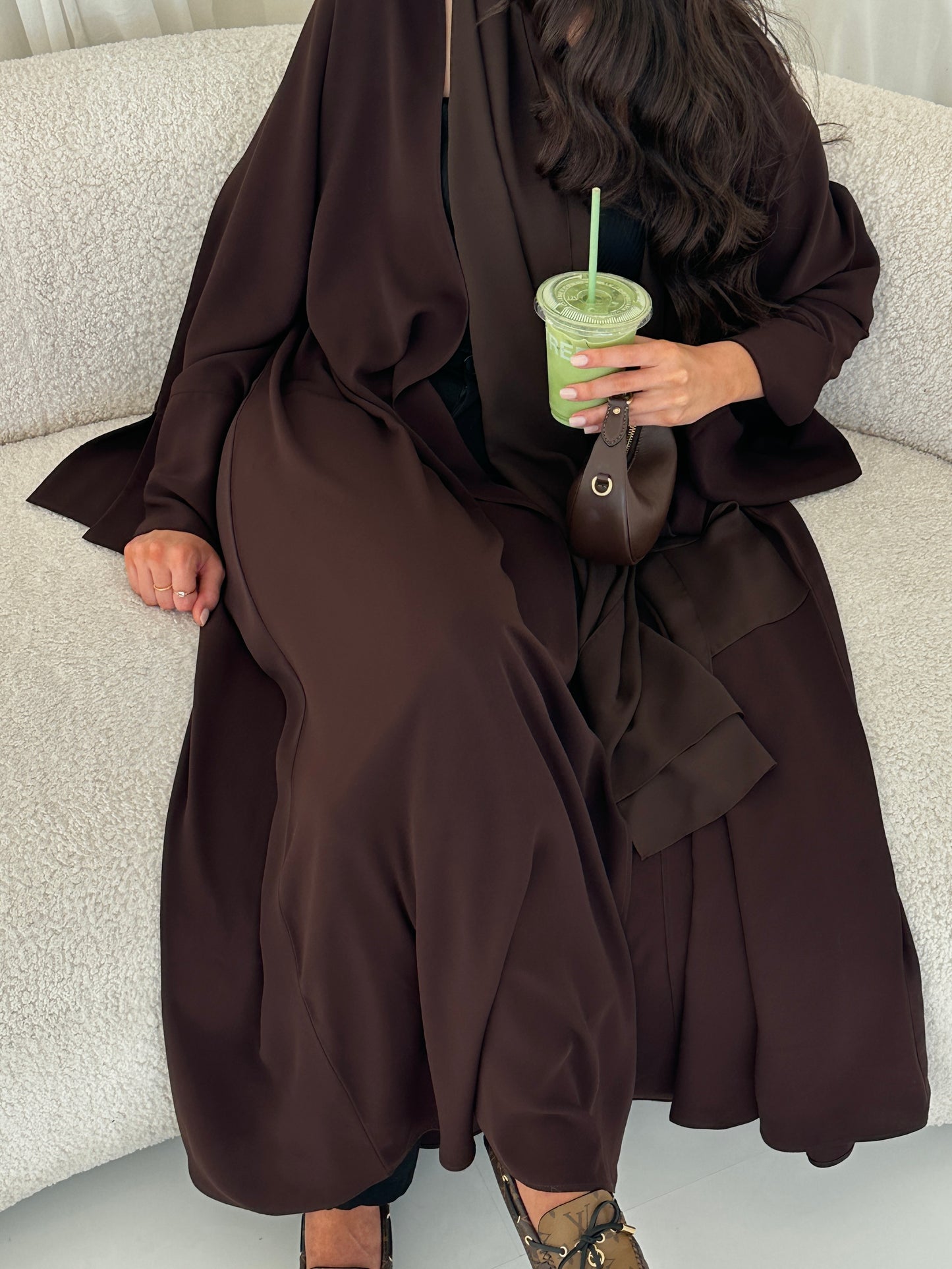 Arwa Pleat | Dark Brown