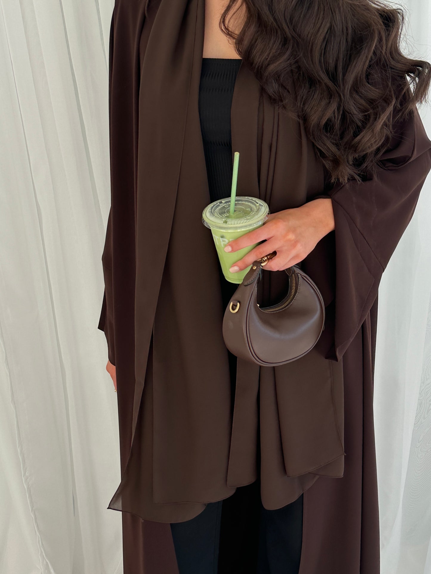 Arwa Pleat | Dark Brown