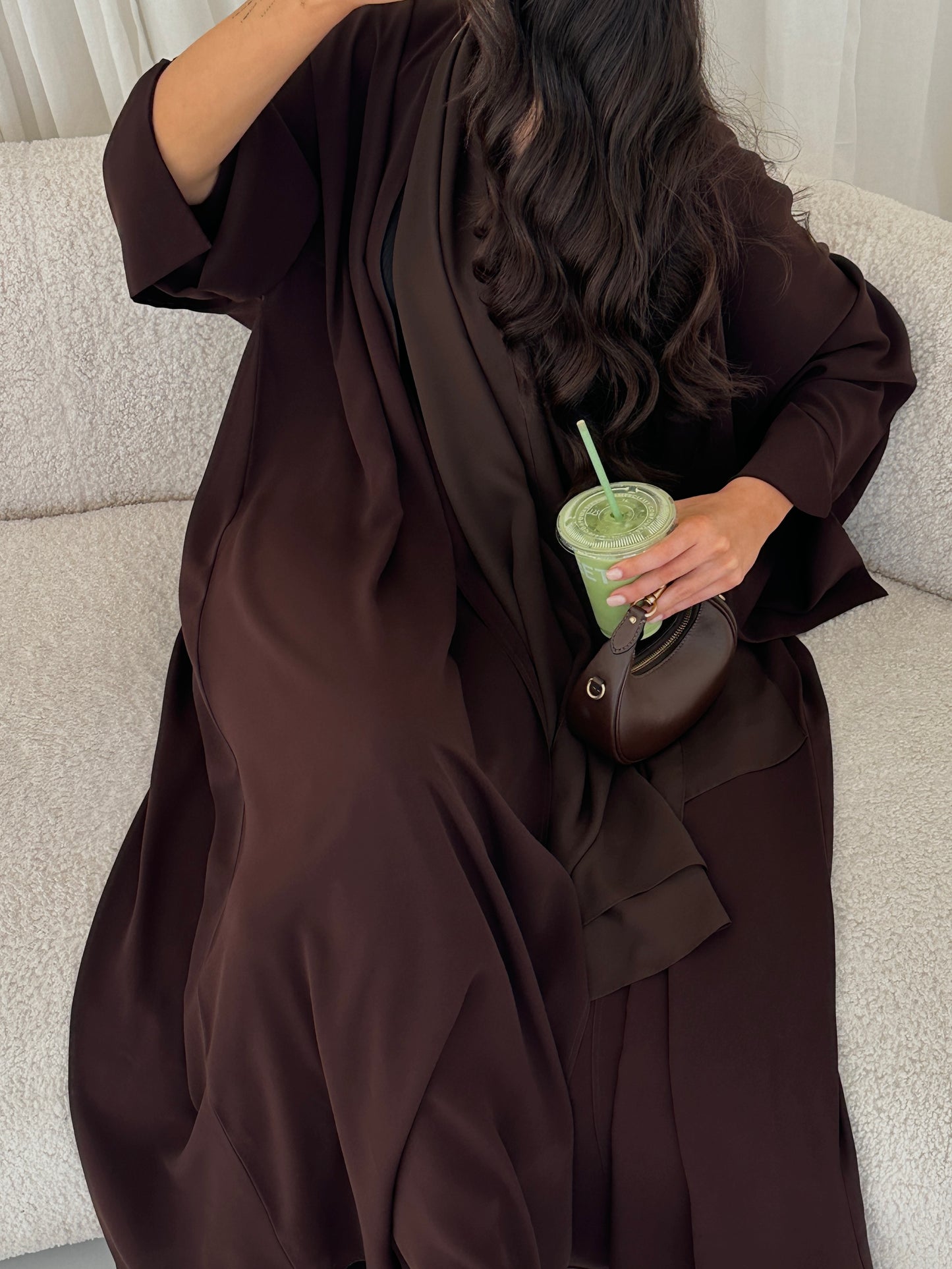 Arwa Pleat | Dark Brown