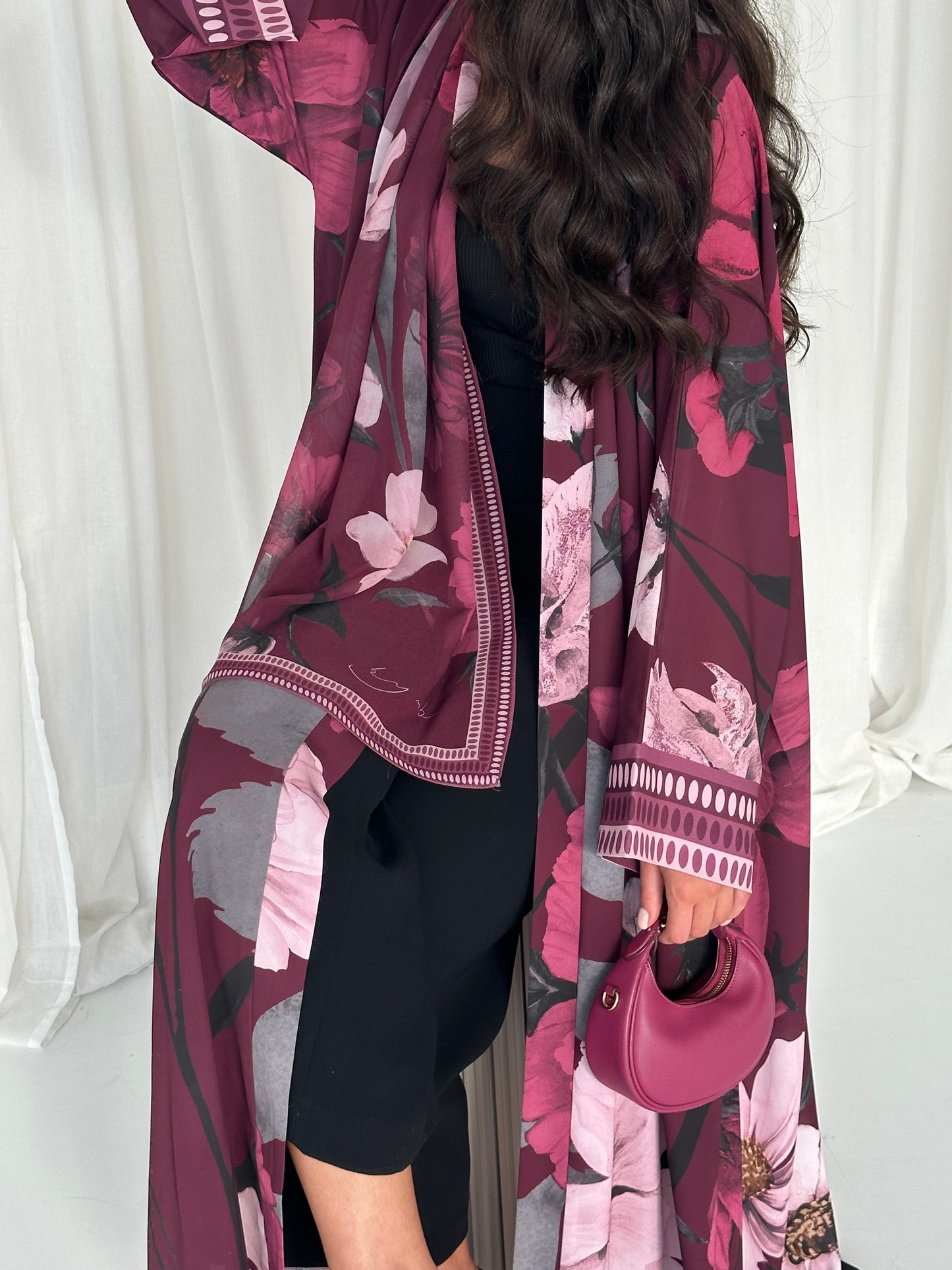 Printed Floral | Magenta (shipped within 2 weeks)